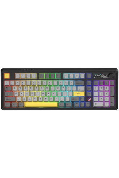Ajazz AK980 V2 Ασύρματο Μηχανικό Πληκτρολόγιο Gaming (Αγγλικό US)