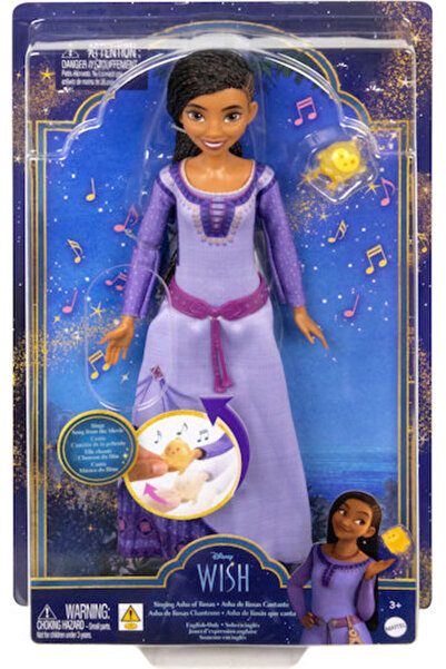 Mattel Games Μάτελ Ντίσνεϊ Κούκλα Wish που τραγουδάει την Άσα των Ρόζας για η...