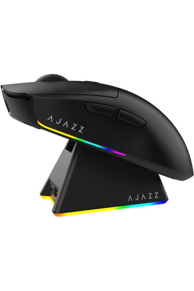 Ajazz AJ139 V2 MC Ασύρματο Ποντίκι Gaming RGB 12000 DPI Μαύρο