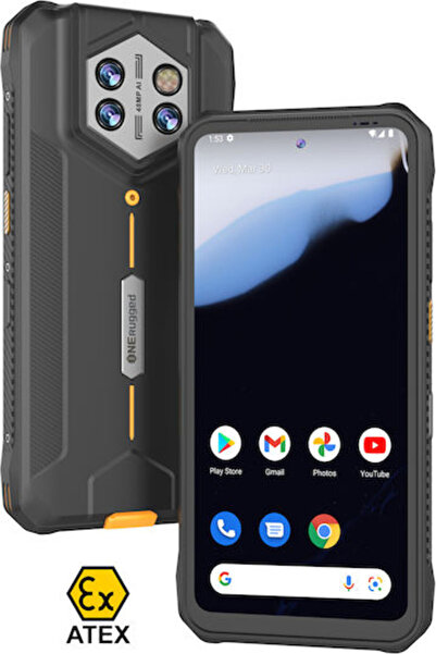 Other ONERugged P1 Διπλή SIM (8/128GB) Ανθεκτικό Smartphone Μαύρο
