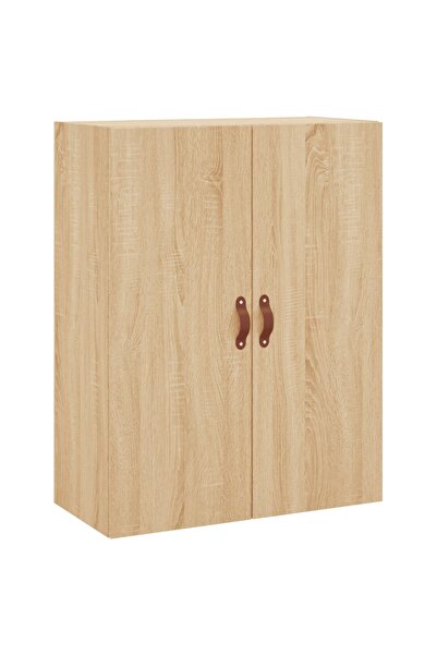 vidaxl Dulap TV montat pe perete, stejar sonoma, 69,5x34x90 cm