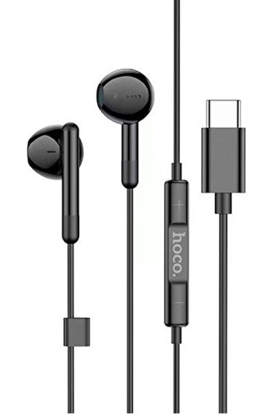 hoco. Hoco M93 Ενδοωτικά Ακουστικά Handsfree με Σύνδεση USB-C Μαύρο