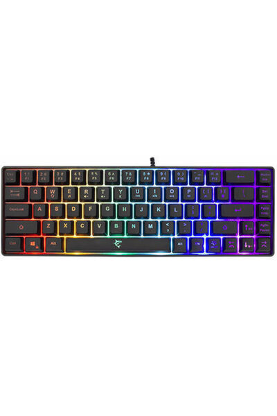white shark Πληκτρολόγιο Gaming Ronin 60% με φωτισμό RGB (Αγγλικό US)