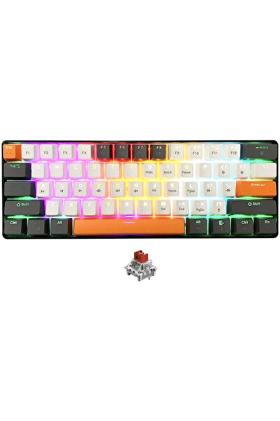 Other Media-Tech MT1258 Μηχανικό Πληκτρολόγιο Gaming 60% με διακόπτες Cherry ...
