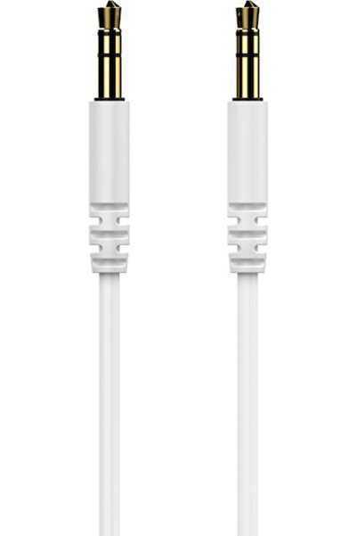 Celebrat Καλώδιο Jack 3.5mm - 3.5mm αρσενικό σε 3.5mm αρσενικό, Λευκό, 1μ, με...