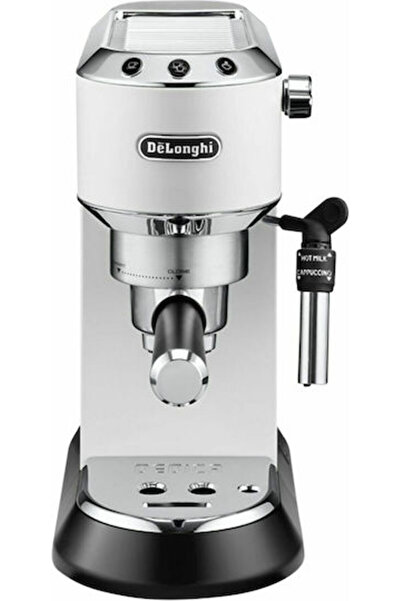 De'Longhi Dedica Αυτόματη Μηχανή Εσπρέσο με Αντλία 1300W Πίεση 15bar Λευκό