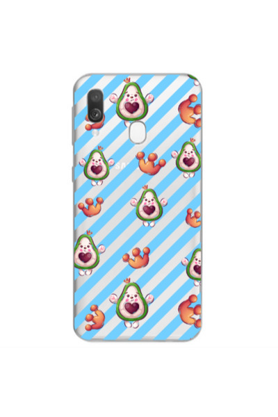 Other Samsung A40 king avocado Transparent Silicone TPU Θήκη