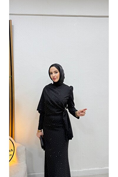 moda zeynaa Gökyüzü Elbise