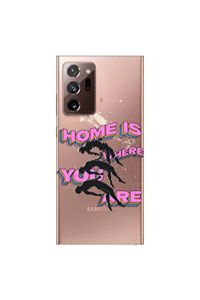 Other Samsung Note 20 Ultra Home Is Where Transparent Silicone TPU Θήκη