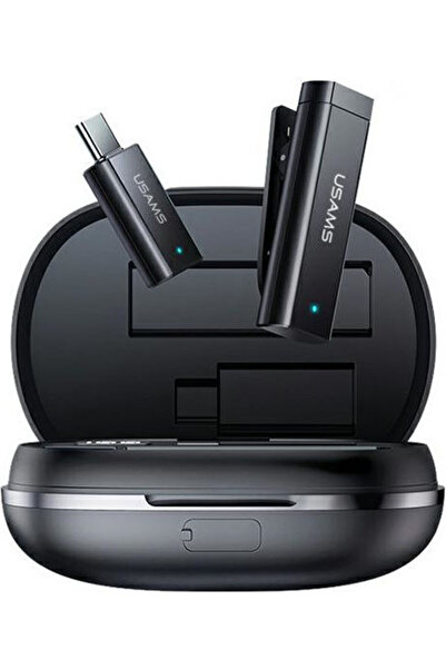 Usams US-ZB243 Ασύρματο Μικρόφωνο με Bluetooth, Με κλιπ για Κινητό