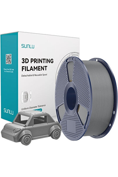 Sunlu PETG Νήμα Εκτυπωτή 3D Γκρι