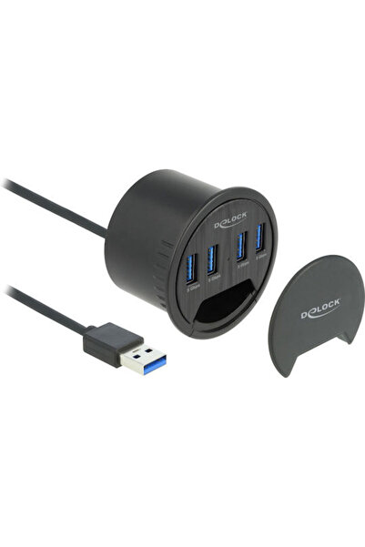 DELOCK Διανομέας USB 4 Θυρών USB 3.2 με σύνδεση USB-A Κωδικός: 64153