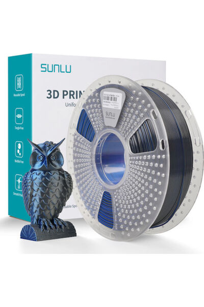 Sunlu Μεταξωτό PLA+ Νήμα Εκτυπωτή 3D 3.0mm Μαύρο 1kg Κωδικός: 093840826Z
