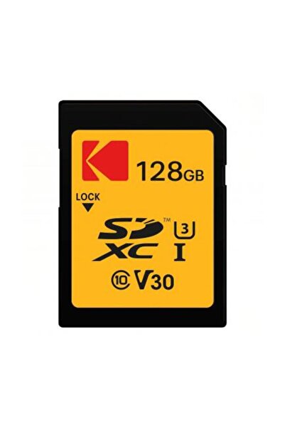 Kodak Emtec Memory Card, 128GB, Class 10, UHS-I U3, SDXC