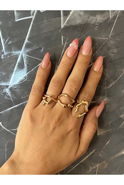 TakıcımMila Üçlü Pinterest Set Yüzük