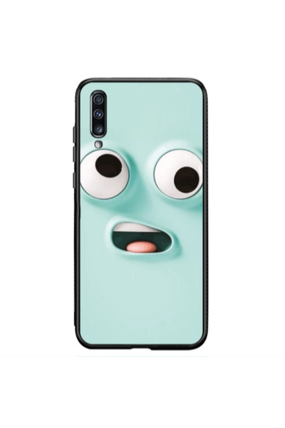 Other Samsung A50 Strange face Black Glossy Θήκη
