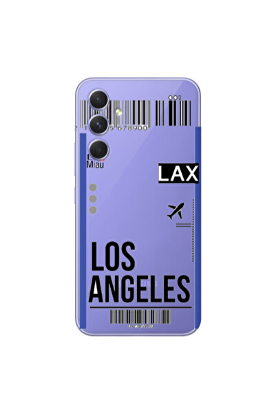 Other Samsung S25 PLUS Los angeles Transparent Silicone TPU Θήκη