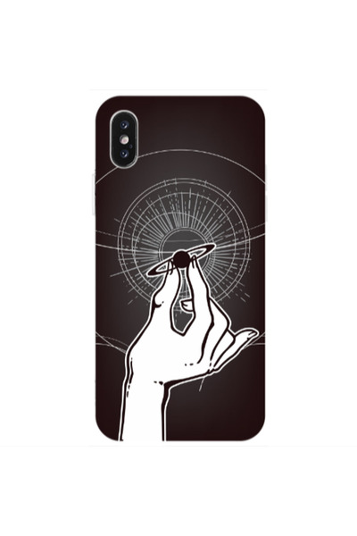 Other Apple iPhone Xs The planet in my hand Transparent Silicone TPU Θήκη