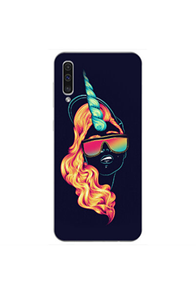 Other Samsung A70 Horn style Transparent Silicone TPU Θήκη