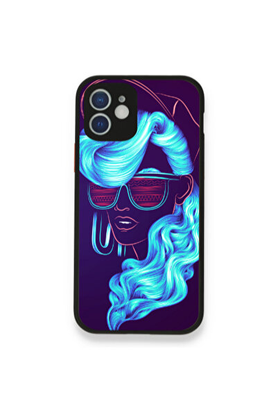 Other Apple iPhone 12 Hatted style Black Glossy Θήκη