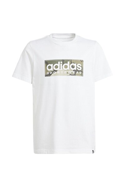 adidas Tricou pentru copii cu mânecă scurtă B Camo Linear Tee 128