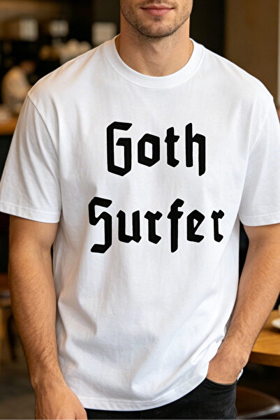 Fleck تي شيرتات كاجوال للرجال من نوع Goth Surfer للرجال مطبوعة