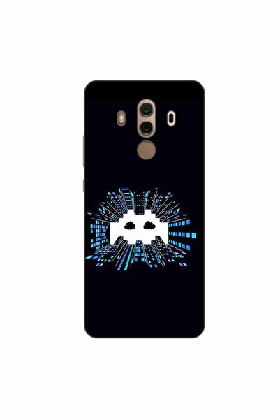 OEM Case compatible with Huawei Mate 10 Pro Silicon Gel Tpu Model Sky Invaders