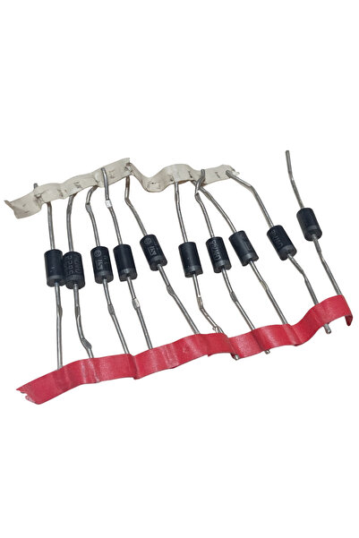 Devre Dünyası 10 Adet 1N5822 1n5822 3A 40V DO-201 2 Pin Schottky Diyot 5x9mm