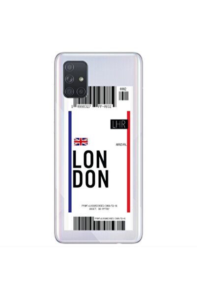 Other Samsung A71 London Arrival Transparent Silicone TPU Θήκη