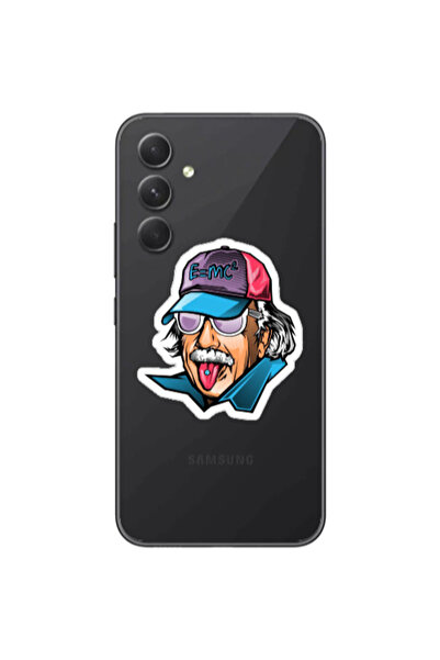 Other Samsung Galaxy A25 Einstein Transparent Silicone TPU Θήκη
