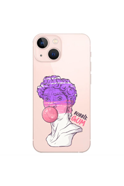 Other Apple iPhone 13 Pin Bubble Transparent Silicone TPU Θήκη