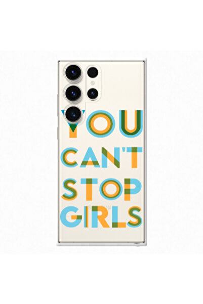 Other Samsung S25 Ultra You Cant Stop Girls Transparent Silicone TPU Θήκη