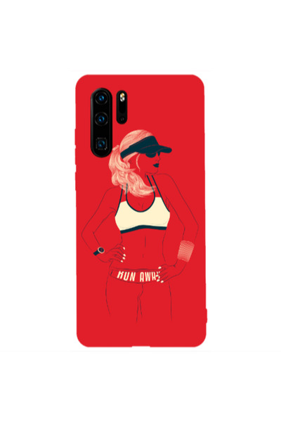 Other Huawei P30 Pro Run away Transparent Silicone TPU Θήκη