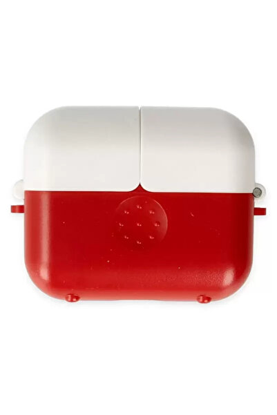 azrlyaonline Newface Apple Airpods 3 (الجيل الثالث) حافظة قابلة للضغط - أحمر-...