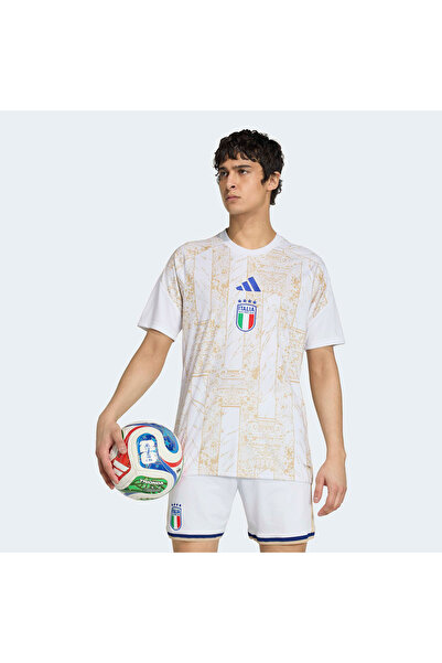 adidas Jy5633 Figc Preshi H White Men's Jersey