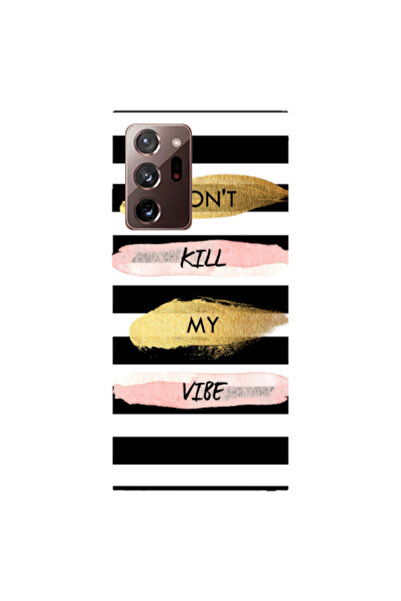 Other Samsung Note 20 Ultra Kill my vibe Transparent Silicone TPU Θήκη