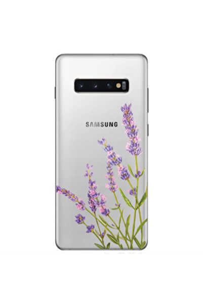 Other Samsung S10 Plus Flowers 8 Transparent Silicone TPU Θήκη
