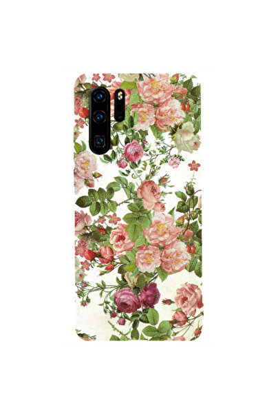Other Huawei P30 Pro Pink roses 2 Transparent Silicone TPU Θήκη