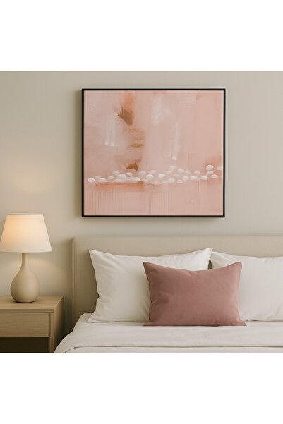bity thok Wall Painting - Pink Abstract Art |   80×80