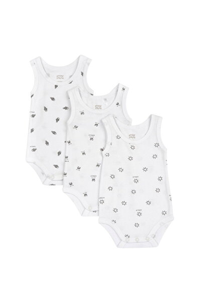 Chicco Bebek 3lü Kolsuz Body Set