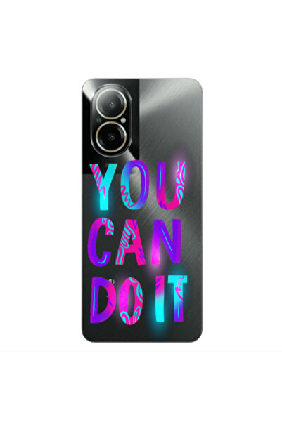 Other Realme C67 You Can Doit Transparent Silicone TPU Θήκη