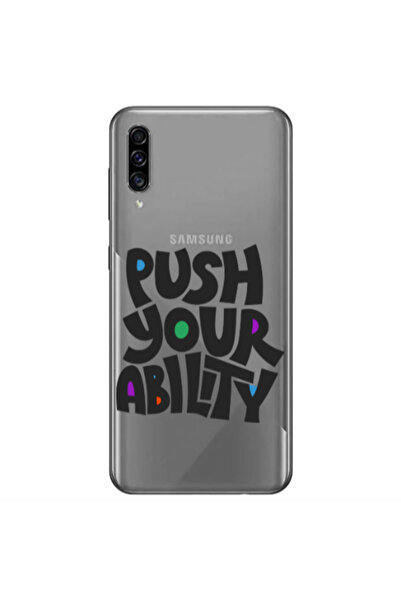 Other Samsung A30S Push Your Ability Transparent Silicone TPU Θήκη