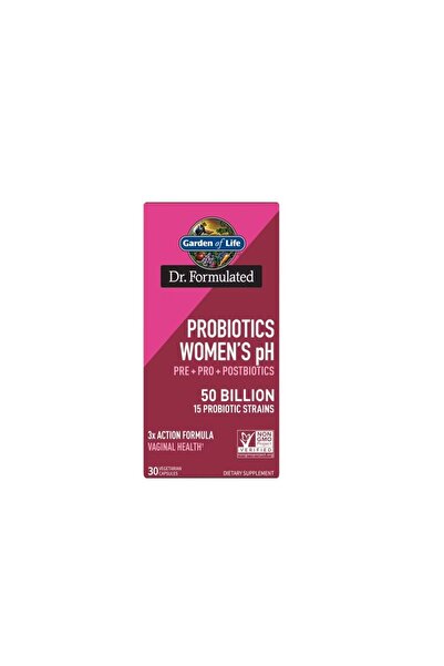 GARDEN OF LIFE Dr. Probiotice formulat pentru femei, pH, 30 capsule vegetale