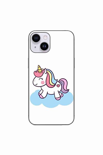 OEM Husa compatibila cu Apple iPhone 14 Silicon Gel Tpu Model Baby Pony