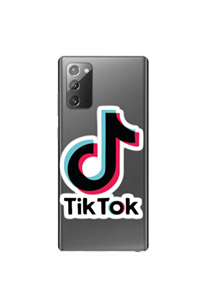 Other Samsung Note 20 Tik Tok Transparent Silicone TPU Θήκη