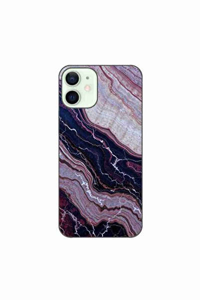 OEM Husa compatibila cu Apple iPhone 12 Mini Silicon Gel Tpu Model Amethyst S...