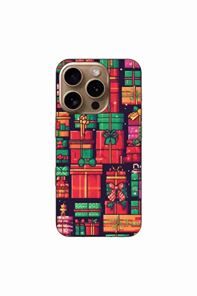 OEM Husa compatibila cu Apple iPhone 16 Pro Silicon Gel Tpu Model Pixel Art G...