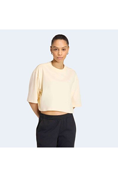 adidas Ess Crop Tee Kadın Spor T-shirt KR3594