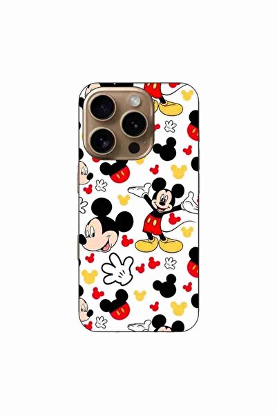 OEM Case compatible with Apple iPhone 16 Pro Silicone Gel Tpu Model Mickey Co...