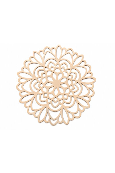 BESİNG Mandala Dekoratif Duvar Süsü | Geometrik Masa ve Duvar Dekoru Şablon